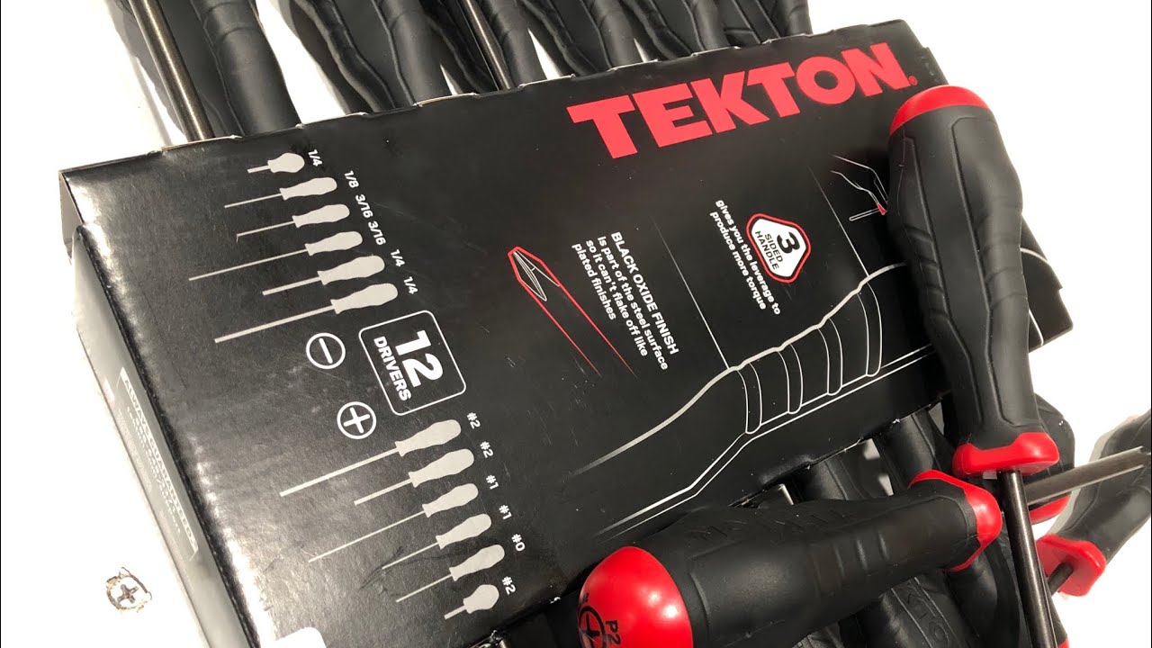 Отвертки Tekton — лучший набор отверток?