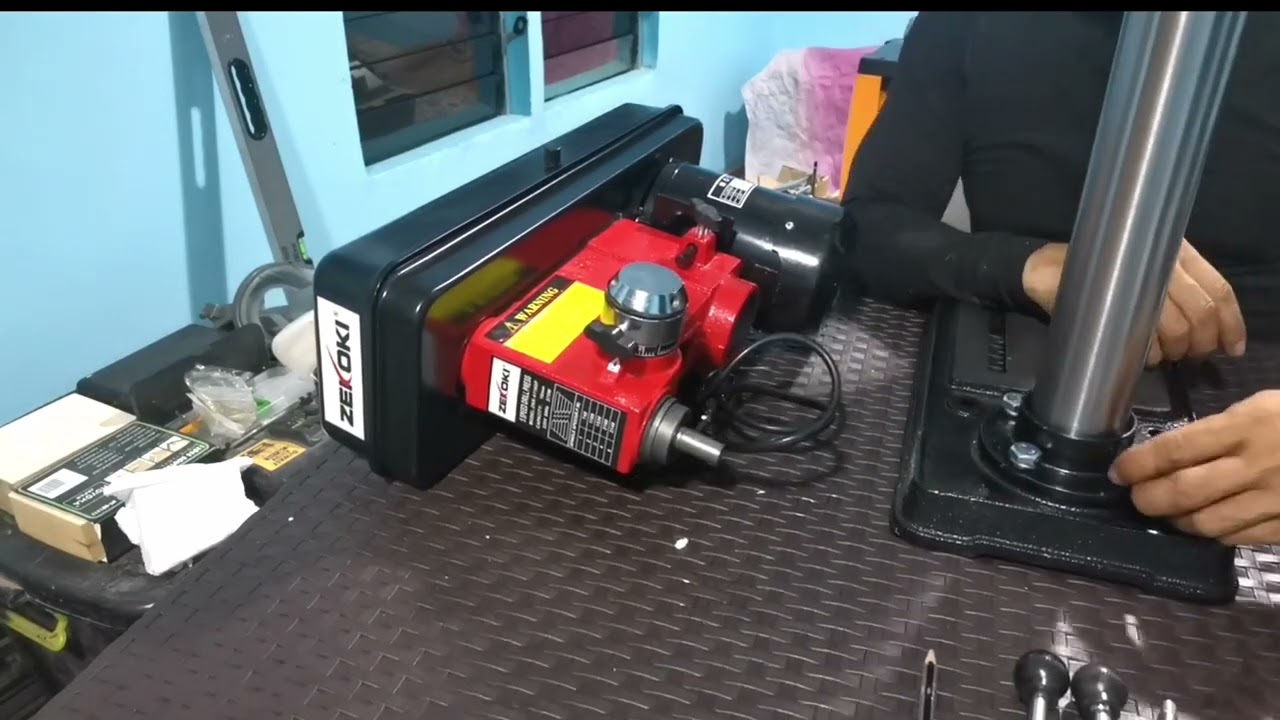 Zekoki Power Drill Press Unboxing and Review