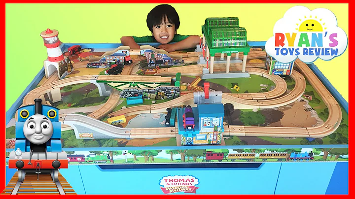 Thomas and Friends Wooden Railway Knapford Station and Tidmouth's Tipping Bridge