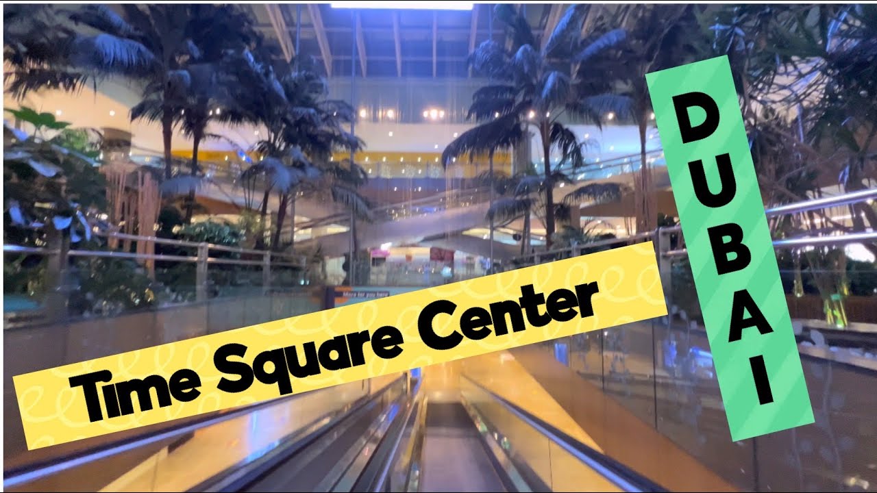 Time Square Center Mall Visit 2022..AJ Gaye Dubai KI Sabse Green Jaga Pe Cannot believe its in Dubai