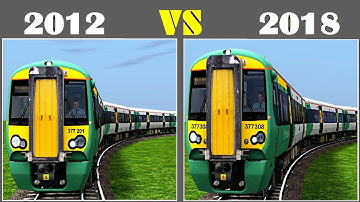 Train Simulator 2020 Class 377 electrostar southern 2012 vs 2018