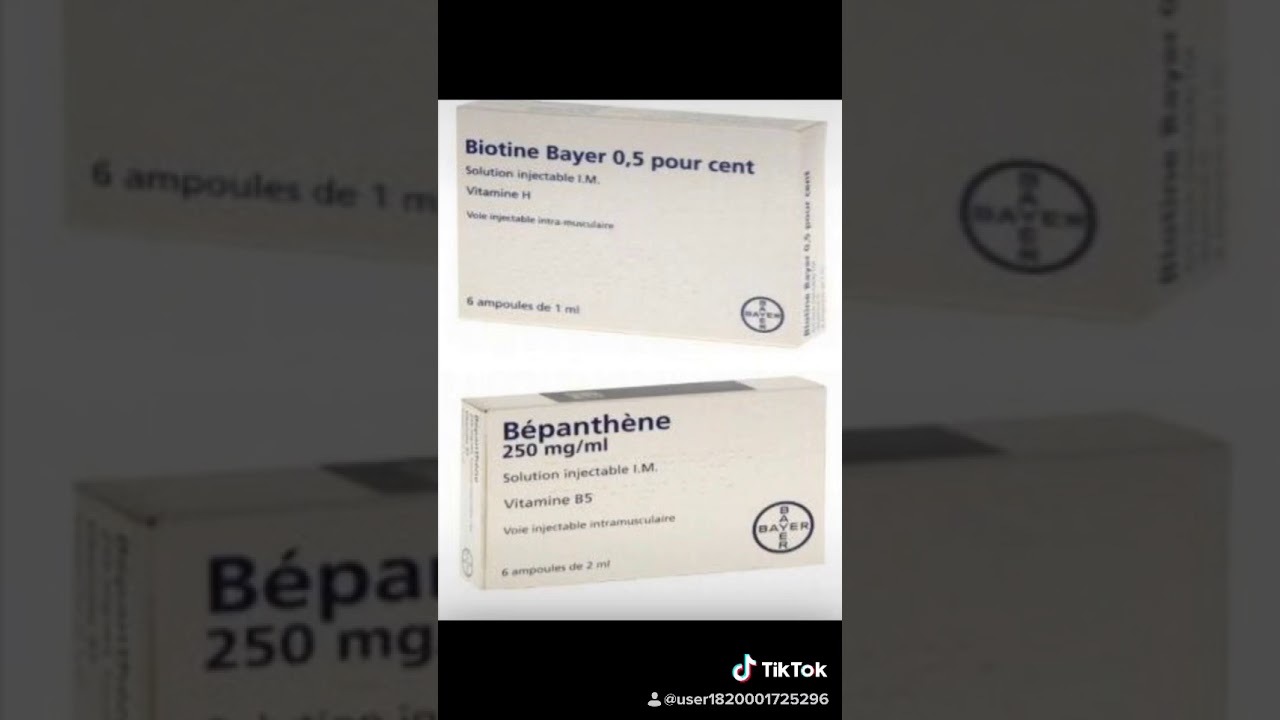 bepanthen biotine