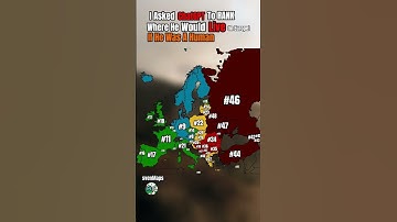 I asked ChatGPT to rank european countries he would live in #mapping #geography #europe #chatgpt