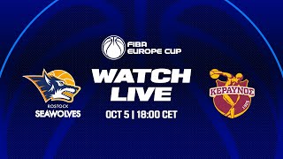 Rostock Seawolves v Keravnos BC | Full Basketball Game | FIBA Europe Cup 2023