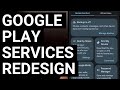 Google Play Services Settings Page Receives a Major Layout Redesign with Recommended Tab