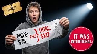 The Ticketmaster Scam: How One Company Legally Robbed 500 Million People (And Nobody Stopped Them)