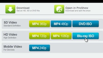 How to Make HD Videos with ProShow Web
