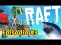 ACHAMOS ANIMAIS SELVAGENS NA ILHA!  - RAFT SÉRIE em DUPLA #03