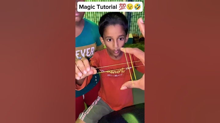 rubber band magic tutorial💯🤣😉