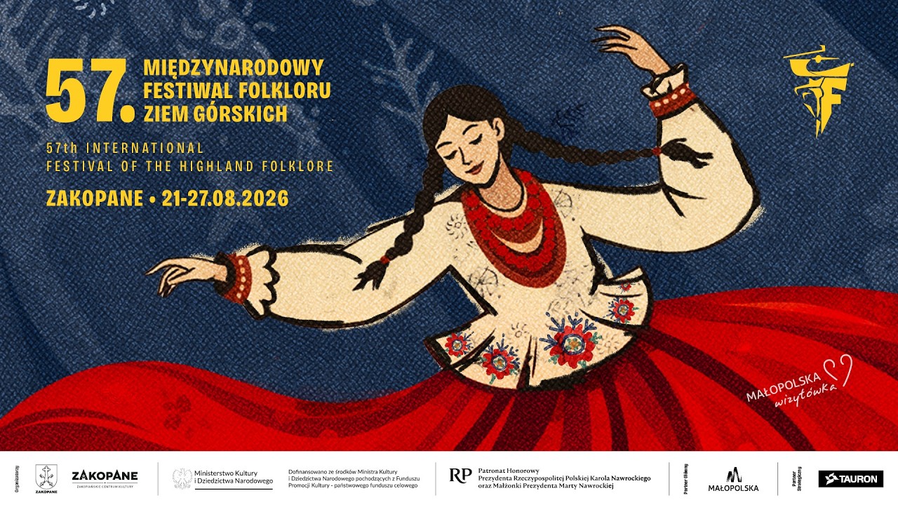 Koncerty konkursowe - 57. Międzynarodowy Festiwal Folkloru Ziem Górskich - Zakopane 2026