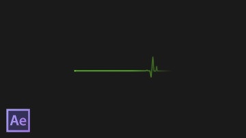 How To Create And Animate Heartbeat In After Effects | After Effects Tutorial 2017