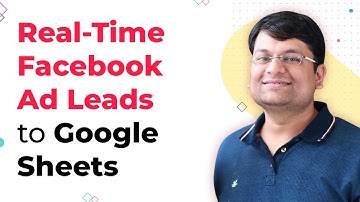 Real Time Facebook Ad Leads to Google Sheets (Absolutely No Delay)