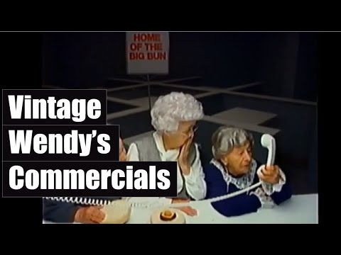Old Wendy's Commercials