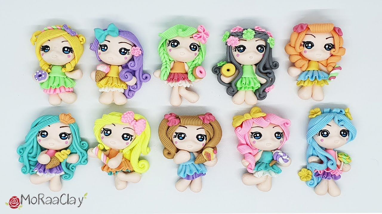 CIBHIDOLLS CLAY  BONEKA CLAY  CANTIK MoRaa Clay  