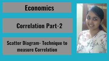 Scatter Diagram | Economics | Correlation | Class11