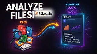How to Analyze Files in Claude AI | Analyze PDFs, Word, Excel & More