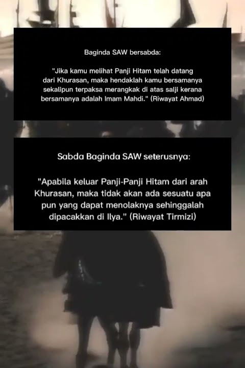 Siapakah Pasukan Panji Hitam?, 😁