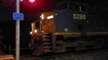 Narrow font K5HLB! CSX N783 echoes through Sykesville with 5288 leading (FHD)