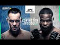 UFC Vegas 11 Woodley vs Covington LIVE STREAM Commentary