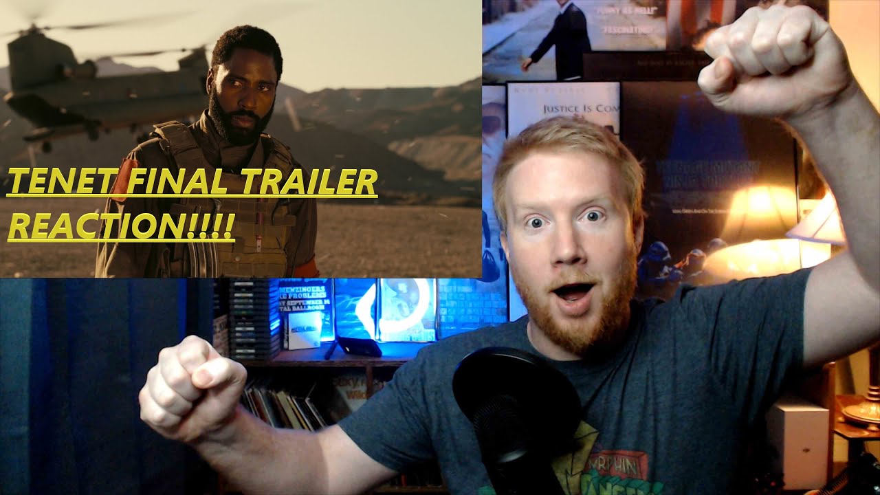 'TENET' FINAL TRAILER REACTION!!!!