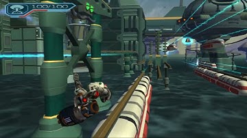 Ratchet And Clank 2 Going Commando GrindRail on Planet Damosel 4K UHD 60FPS (PCSX2)