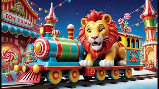 Download Lagu Lucky Lion and the Toy Train Ride | Fun Lion Song for Kids | Train Adventure Nursery Rhyme MP3 Download Lagu Lucky Lion and the Toy Train Ride | Fun Lion Song for Kids | Train Adventure Nursery Rhyme MP3