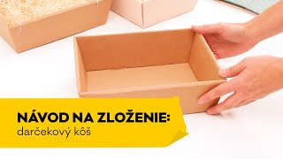Darčekový Kôš Návod Na Zloženie