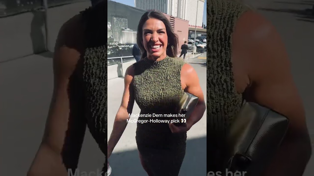 Will Mackenzie Dern's pick be right? 👀