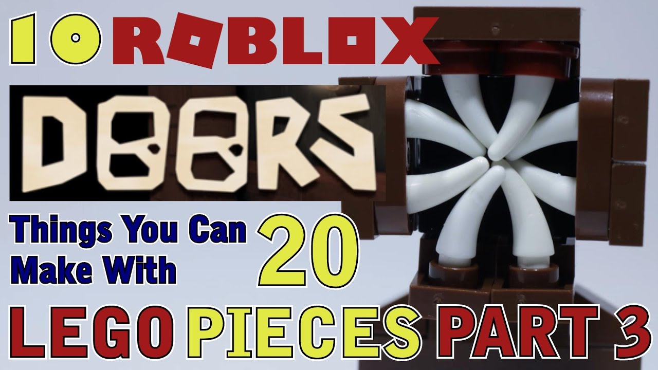 I made a small Roblox Doors Lego set. What do you think? : r/doors_roblox