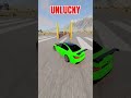 Lucky vs Unlucky Cars - BeamNG.Drive! #shorts