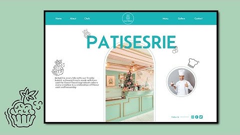 Animated Bakery Website UI Design | Figma & Jitter Tutorial | UI/UX Design Guide | Beginner