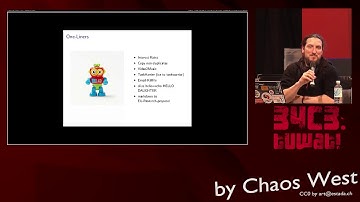 34C3 ChaosWest -  Habitual Automation - Because we have to script