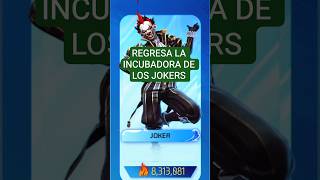 Regresa la Incubadora de los JOKERS en ruleta de Tokens 🤡 #freefire #geovisgaming #incubadoraff