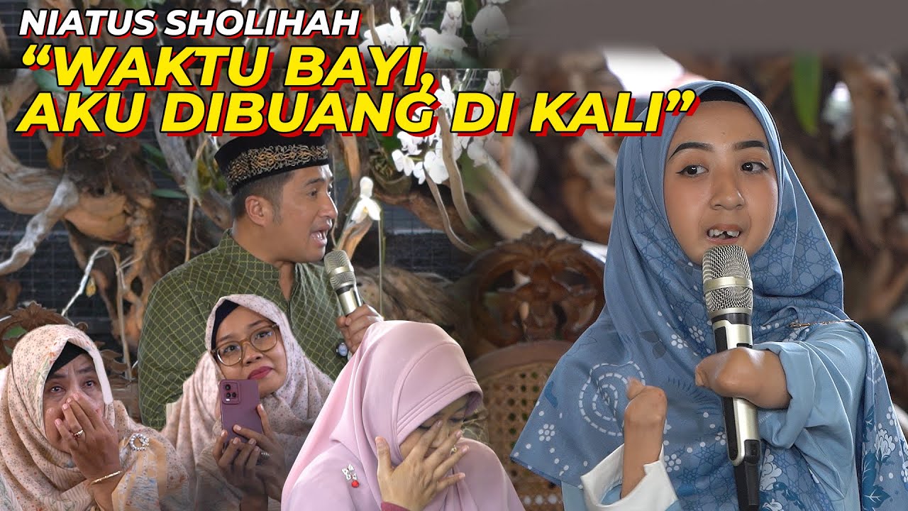 PERJUANGAN NIATUS SHOLIHAH BIKIN AIR MATA BERLINANG,SALUT !!!