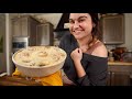 Cinnamon rolls from scratch  cook with me vlog