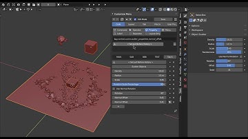 Register the "Scatter Objects" Add-on menu [Customize Menu Editor / Blender Add-on ]