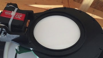 Automatic Telescope Cover with built in Technolight Flat Panel - Arduino  - Web Server - 3D Printed