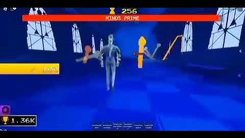 MINOS PRIME INSIDE OF ROBLOX