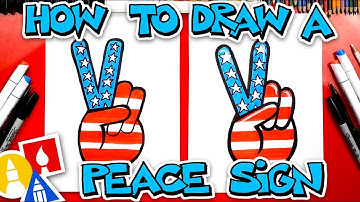 How To Draw A Peace Sign