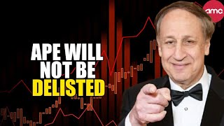 AMC STOCK NEWS: APE WILL NOT BE DELISTED IF THE FLOAT IS DRS'd!!