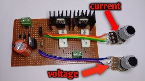 How to make variable power supply using lm317 |