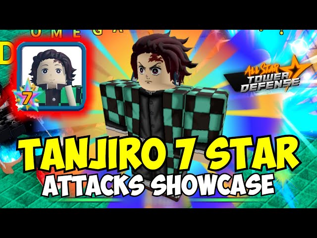 Beating NEW Tanjiro Raid for Tanjiro 7 Star - All Star Tower