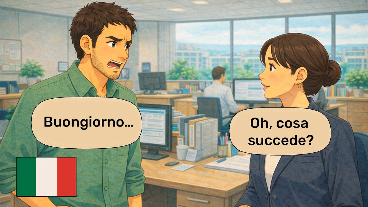 25 минут коротких итальянских диалогов для начинающих