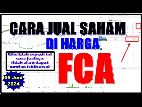 05/06/2024 Seperti ini cara Jual Saham skema Full Call Auction FCA !!!