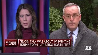 Nancy Pelosi spoke to Joint Chiefs about preventing Donald Trump from initiating military action