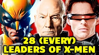 28 (Every) Leaders Of XMen Who Took The Most Influential Team In Comic Book History To New Heights