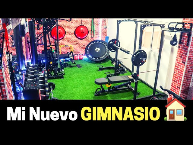 La mejor guía para montar y disfrutar de tu propio gimnasio en casa.