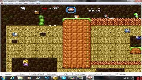 Custom smbx level: Sahara Desert