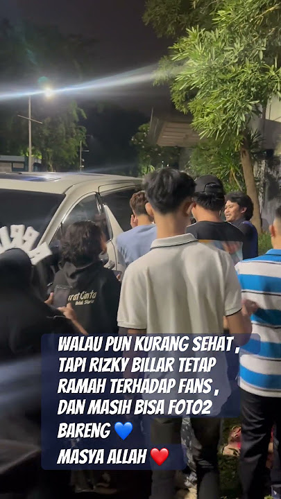 Sehat selalu orang baik 🤲🏻💙 #lestikejora #rizkybillar