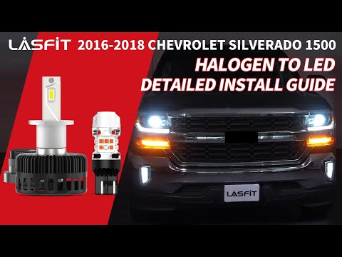 2016-2018 Chevrolet Silverado 1500 Upgrade All Halogen to LED Detailed Install Guide (part 1)